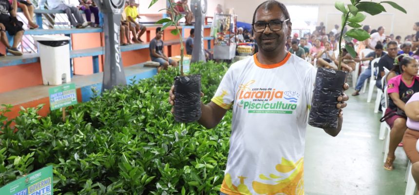 O Governo do Amazonas, por meio da Secretaria de Estado de Produção Rural (Sepror), injetou, R$300 mil em recursos para apoiar a realização da 23ª Feira da Laranja, 7ª Feira da Piscicultura e 2ª Feira da Agricultura do município de Rio Preto da Eva (a 57 quilômetros de Manaus).